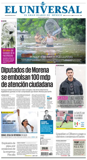 Cover of El Universal