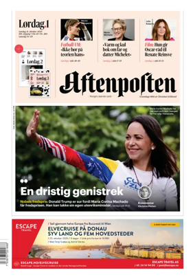 Cover of Aftenposten