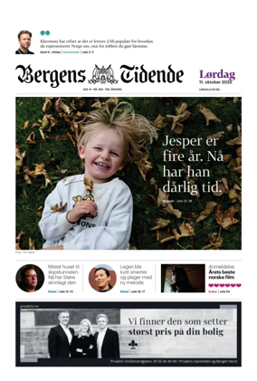 Cover of Bergens Tidende
