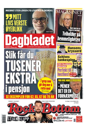 Cover of Dagbladet