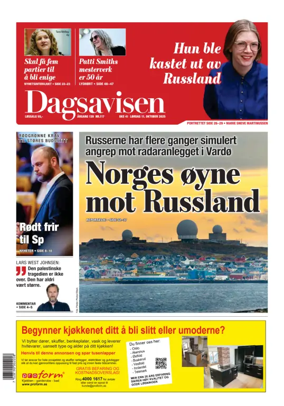 Cover of Dagsavisen