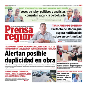 Cover of Prensa Regional