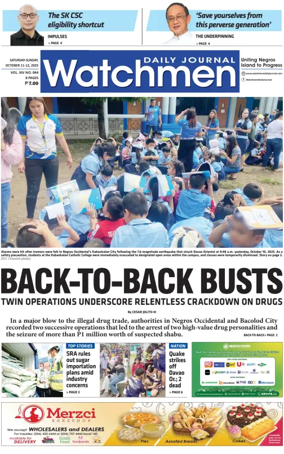 Cover of Watchmen Daily Journal