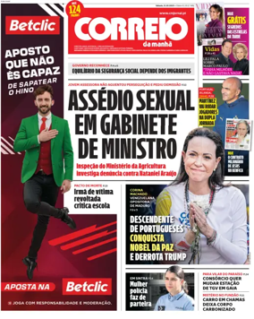 Cover of Correio da Manhã Weekend