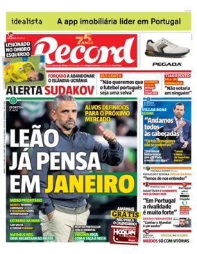 Cover of Record (Portugal)