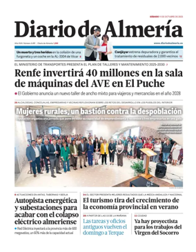 Cover of Diario de Almeria