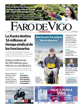 Cover of Faro de Vigo (Ourense)