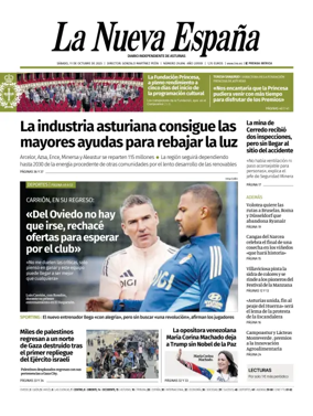 Cover of La Nueva España