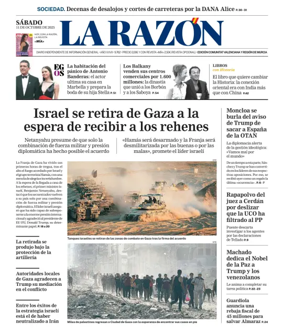 Cover of La Razon (Levante)