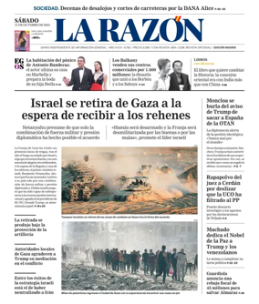 Cover of La Razon (Madrid)