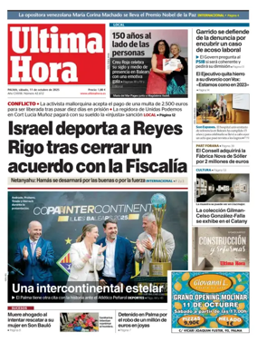 Cover of Ultima Hora