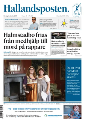 Cover of Hallandsposten