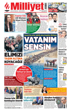 Cover of Milliyet