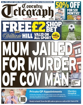 Cover of Coventry Telegraph