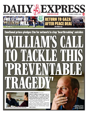Cover of Daily Express