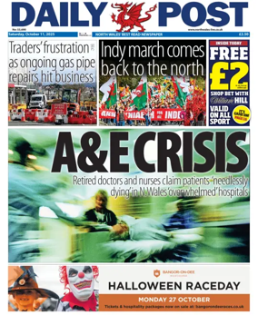 Cover of Daily Post (North Wales)