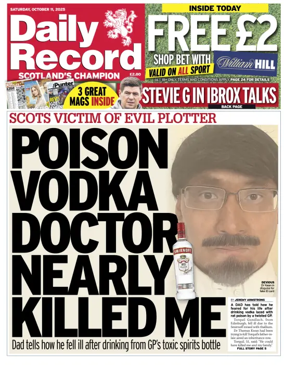 Cover of Daily Record