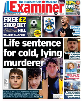 Cover of Huddersfield Daily Examiner