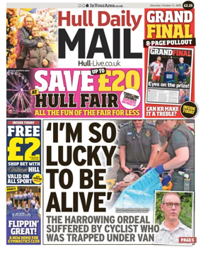 Cover of Hull Daily Mail