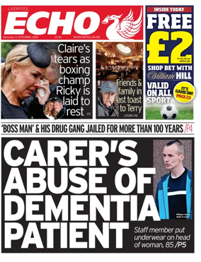 Cover of Liverpool Echo