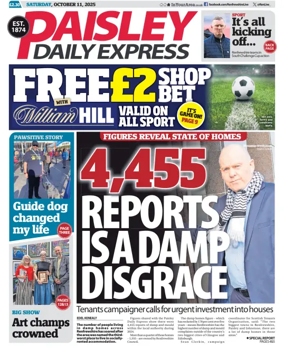 Cover of Paisley Daily Express