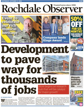 Cover of Rochdale Observer