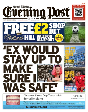 Cover of South Wales Evening Post