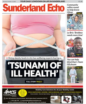 Cover of Sunderland Echo