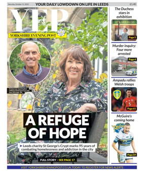 Cover of Yorkshire Evening Post