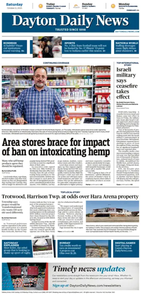 Cover of Dayton Daily News