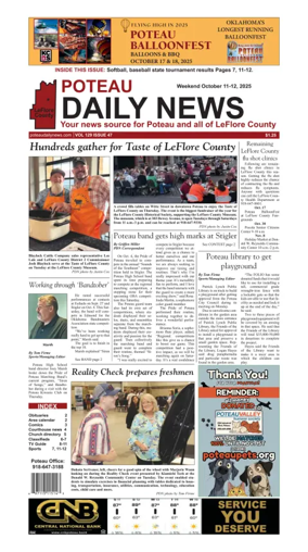 Cover of Poteau Daily News
