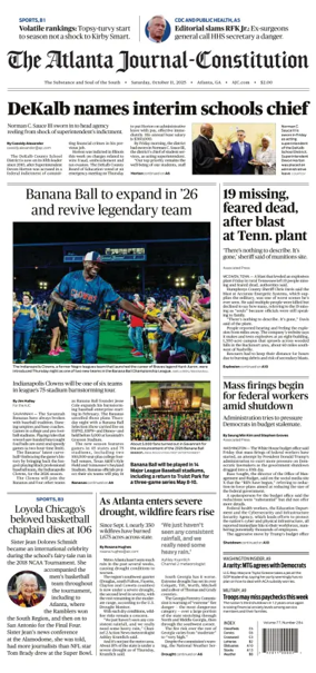 Cover of The Atlanta Journal-Constitution