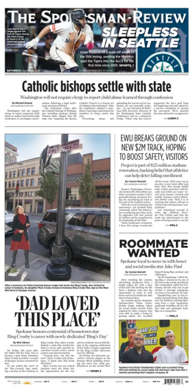 Cover of The Spokesman-Review (Spokane)