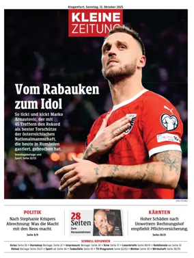 Cover of Kleine Zeitung Kaernten