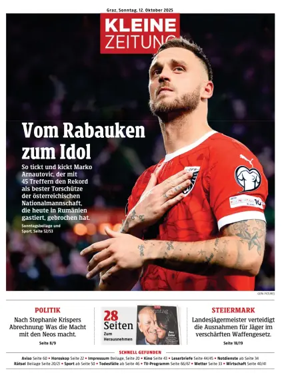 Cover of Kleine Zeitung Steiermark