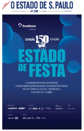 Cover of O Estado de S. Paulo