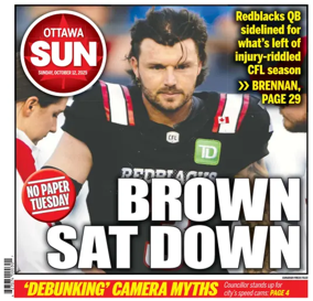 Cover of Ottawa Sun