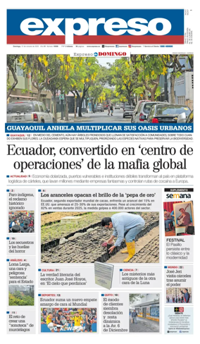 Cover of Diario Expreso