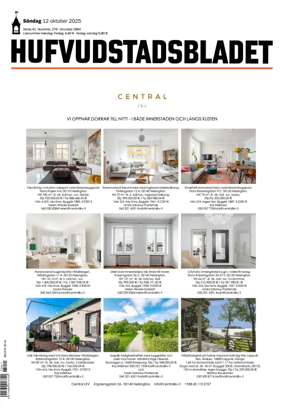 Cover of Hufvudstadsbladet
