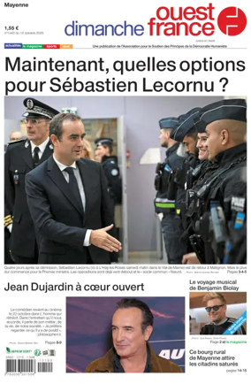 Cover of Dimanche Ouest France (Mayenne)