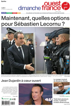 Cover of Dimanche Ouest France (Sarthe)