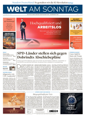 Cover of Welt am Sonntag