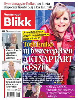 Cover of Vasárnapi Blikk