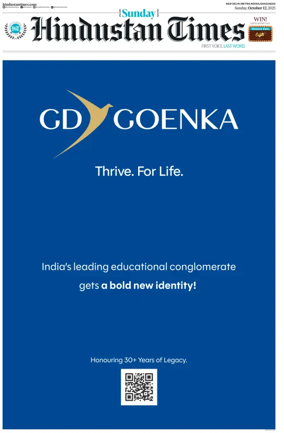 Cover of Hindustan Times ST (Noida)