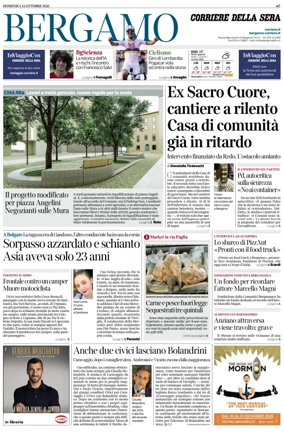Cover of Corriere della Sera (Bergamo)