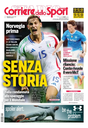 Cover of Corriere dello Sport (Campania)
