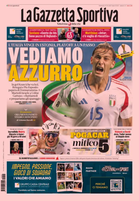 Cover of La Gazzetta dello Sport - Lombardia