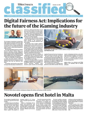 Cover of The Sunday Times of Malta - Classified