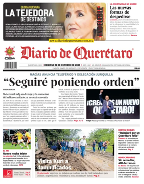 Cover of Diario de Queretaro