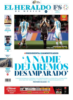 Cover of El Heraldo de Mexico